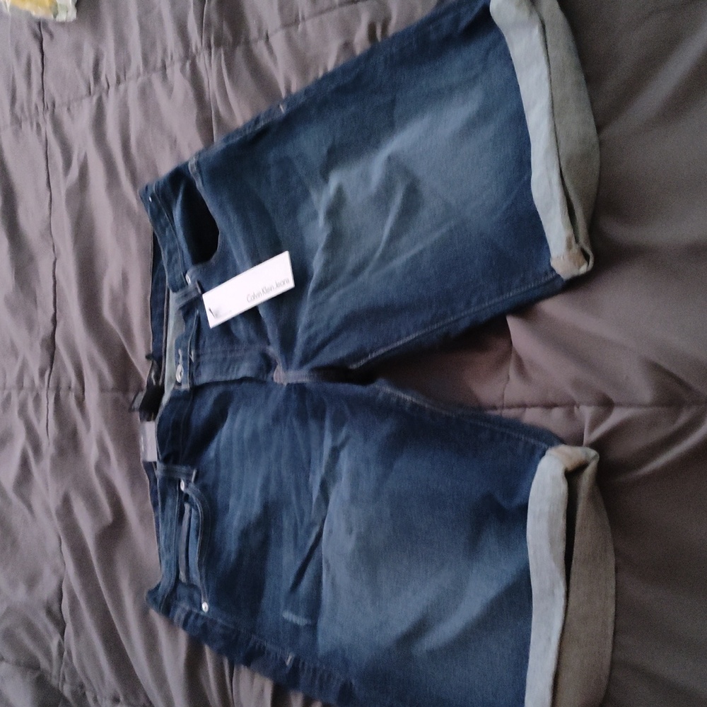 Calvin Jean shorts